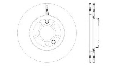 OPEN PARTS bda215820 -  Тормозной диск